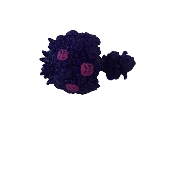 Monster High Catrine DeMew Gloom & Bloom Purple Leg Cuffs & Flower Bouquet - Picture 4 of 5